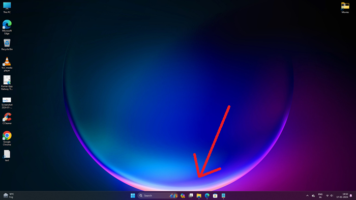 Windows 11 introduces a centered Start menu and taskbar for a cleaner and more attractive look.